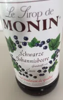 Sirop de cassis