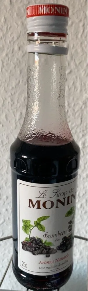 Le Sirop de Monin (Brombeere)