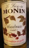 Haselnuss Sirup