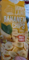 Bananenchips , Geröstet, Gezuckert