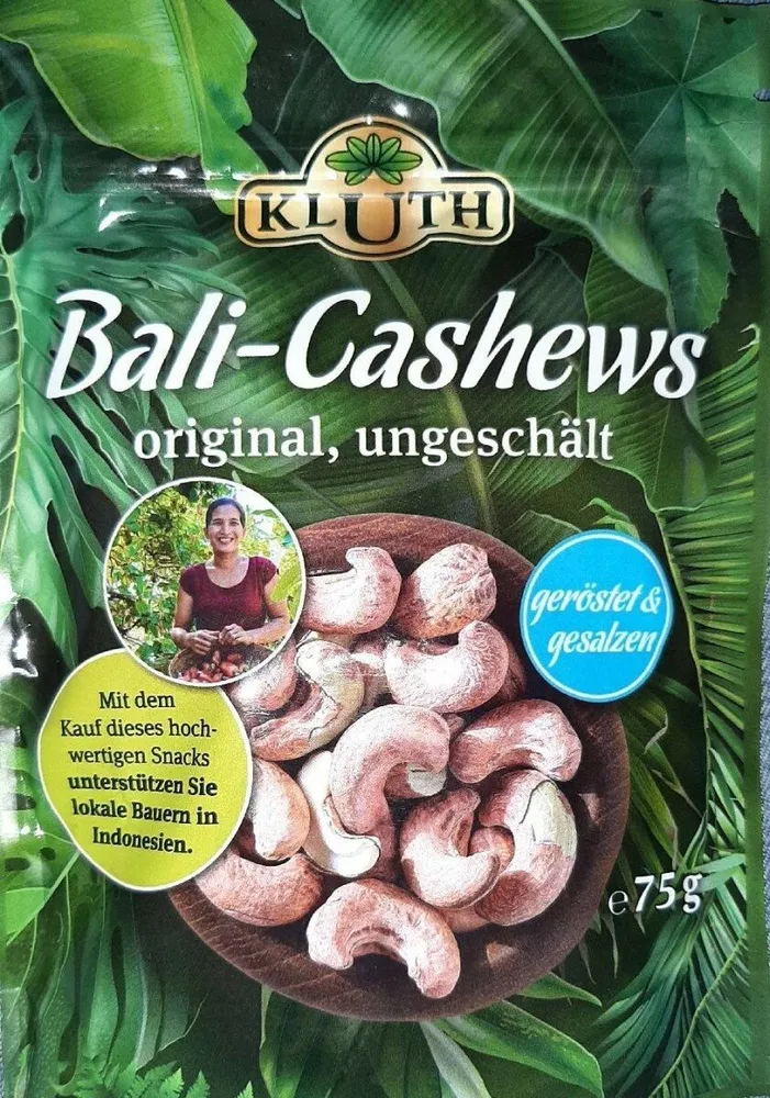 Bali-Cashews - original, ungeschält