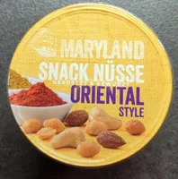 Snack Nüsse Oriental Style