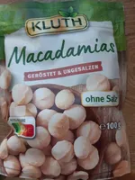 Macadamias geröstet & ungesalzen