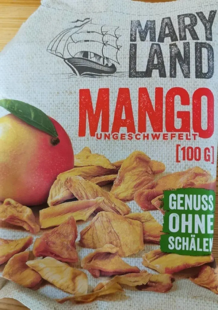 Getrocknete Mango