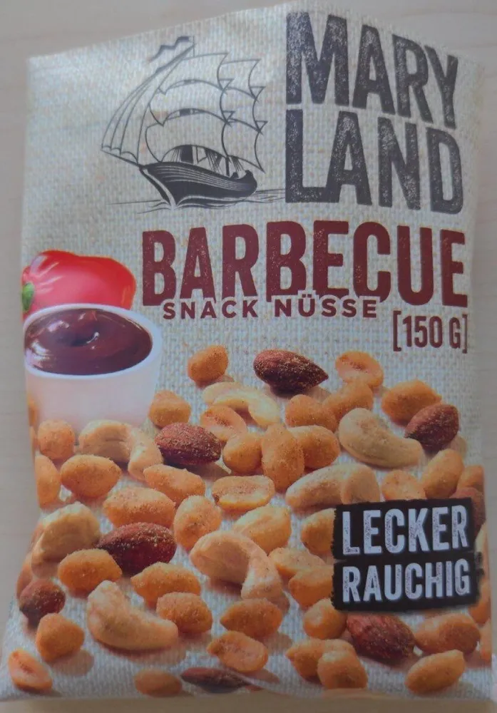 Barbecue Snack Nüsse