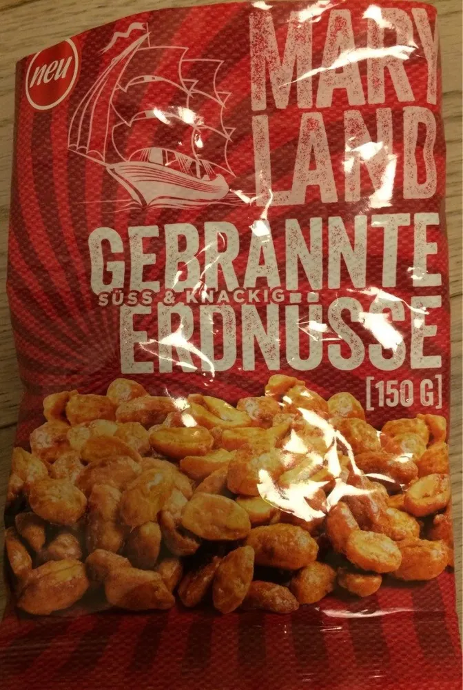 Gebrannte Erdnüsse