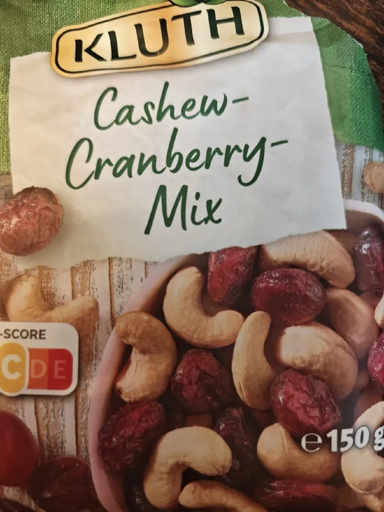 Cashew-Cranberry Mix