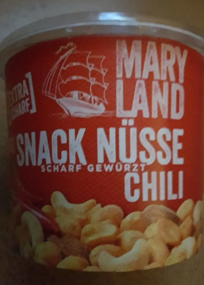 Snack Nüsse Chili