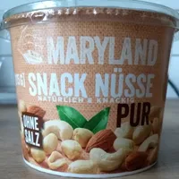 Snack Nüsse pur