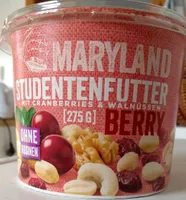 Studentenfutter Berry mit Cranberries & Walnüssen