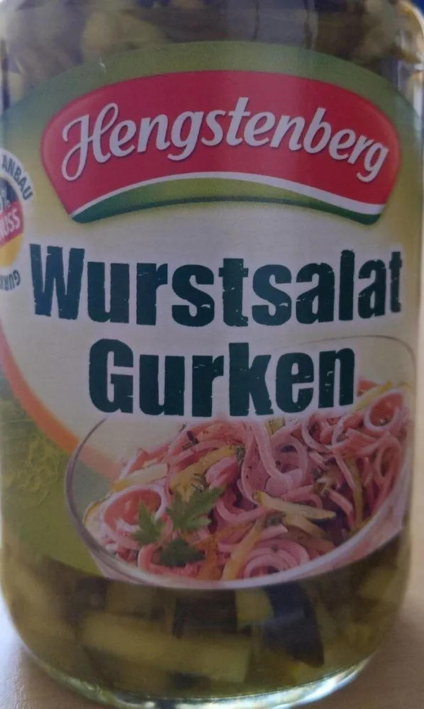 Wurstsalat Gurken