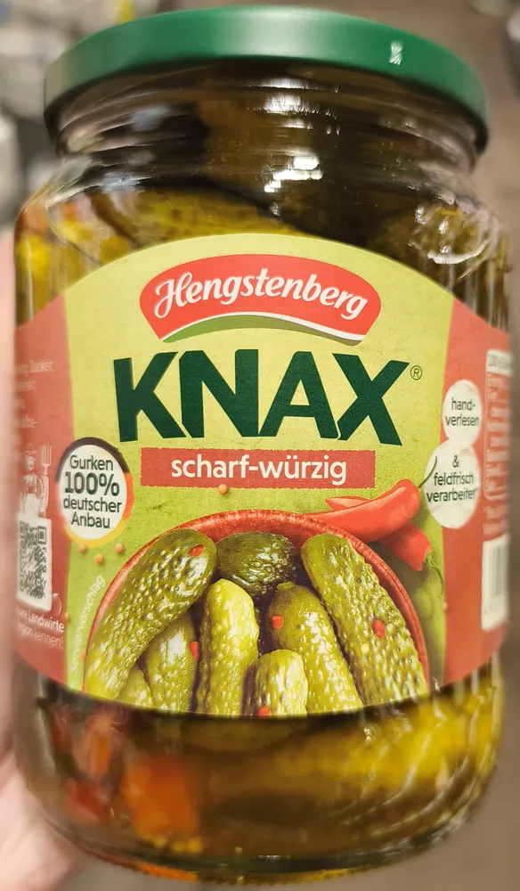 Gewürzgurken, scharf-würzig