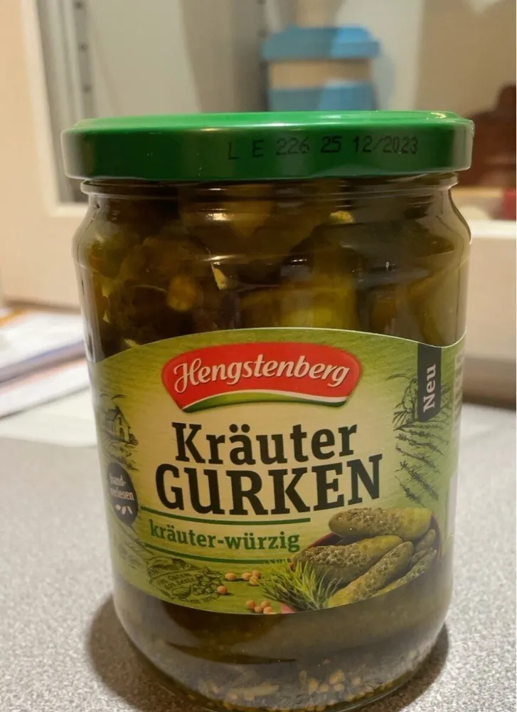 Kräuter Gurken