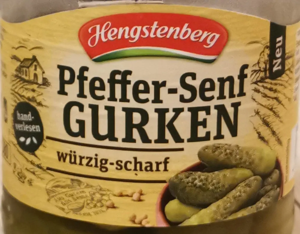 Gurken - Pfeffer-Senf