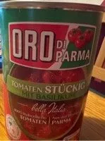 Tomaten stückig mit Basilikum