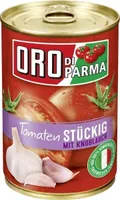 Tomaten Konserve - Sauce - Stückig mit Knoblauch