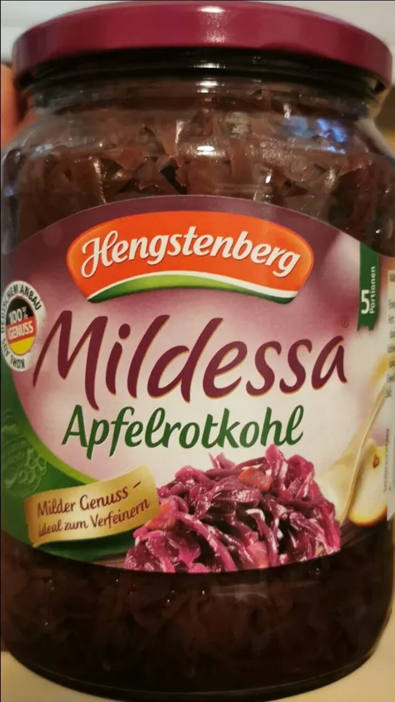 Blaukraut/Glas