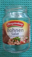 Bohnensalat verfeinert mit Weißweinessig