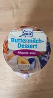 Buttermilchdessert Pflaume