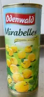 Mirabelles (dénoyautées, préservées)