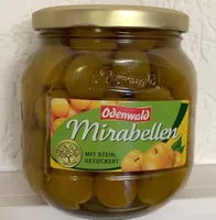 Mirabellen mit Stein