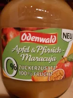 Apfel Pfirsich Maracuja Dessert