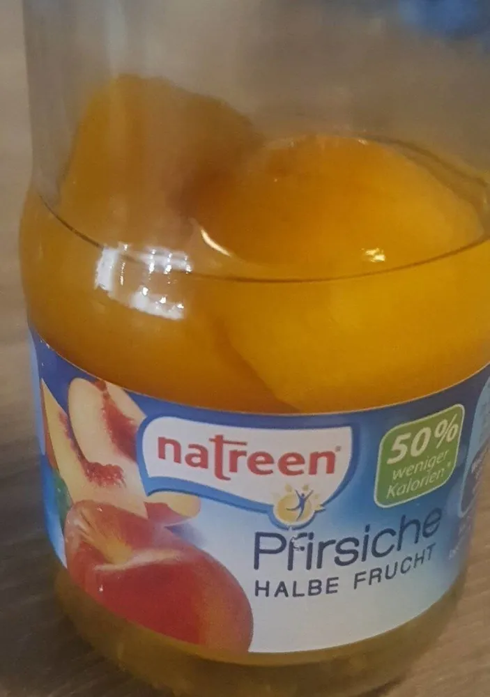 Pfirsiche Halbe Frucht
