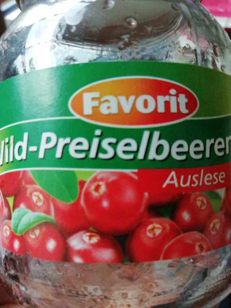 Wild-Preiselbeeren, Auslese