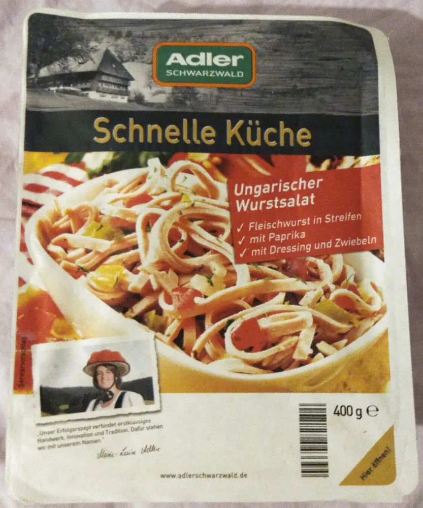 Ungarischer Wurstsalat