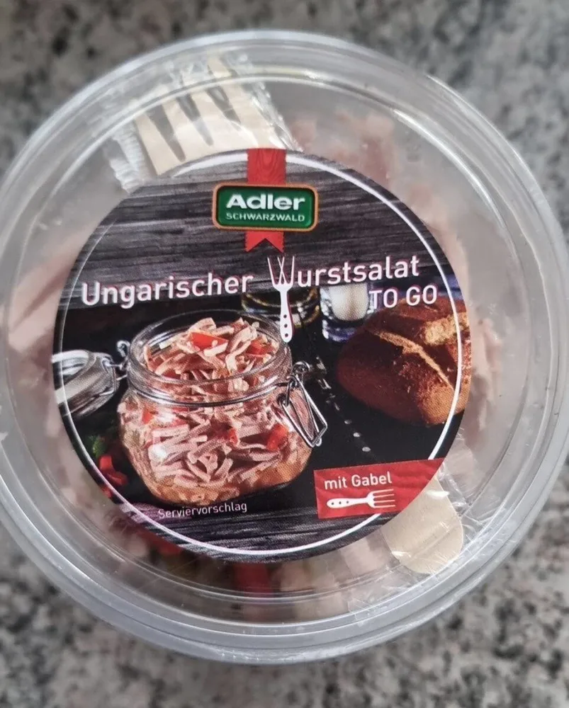 Ungarischer Wurstsalat
