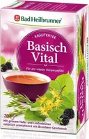 Bad Heilbrunner Basisch Vital, Kräutertee mit grün...