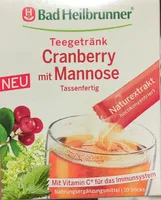 Teegetränk Cranberry mit Mannose