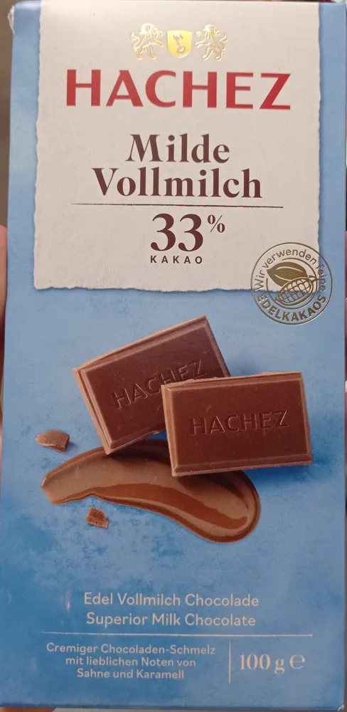 Milde Vollmilch