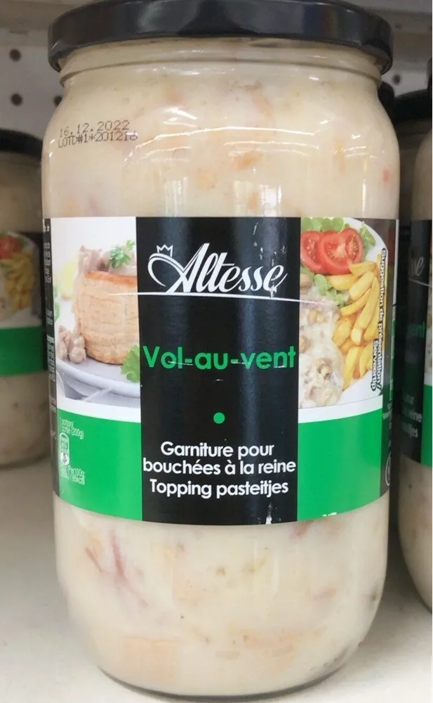 Garniture pour vol au vent