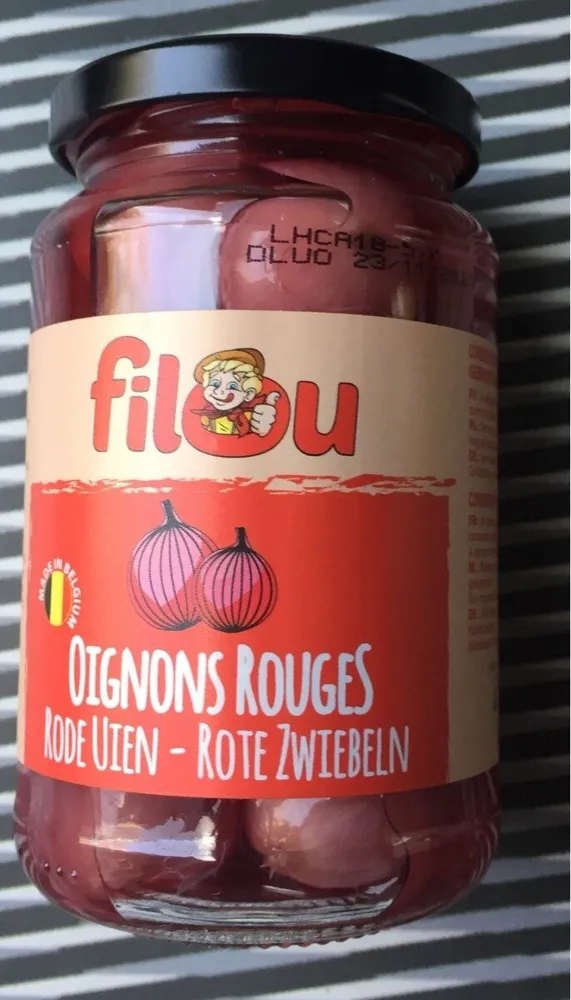 Oignons rouges