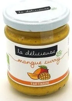 Tartinade bio mangue curry