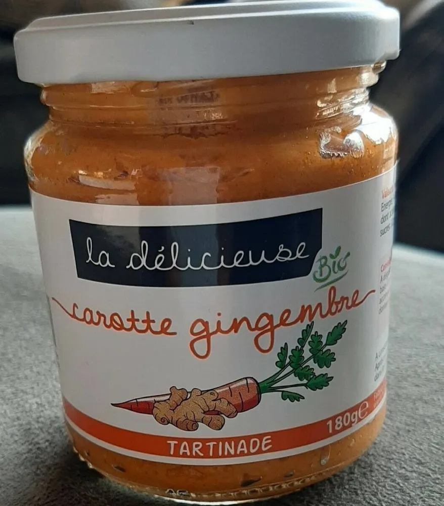 Tartinade Carotte Gingembre