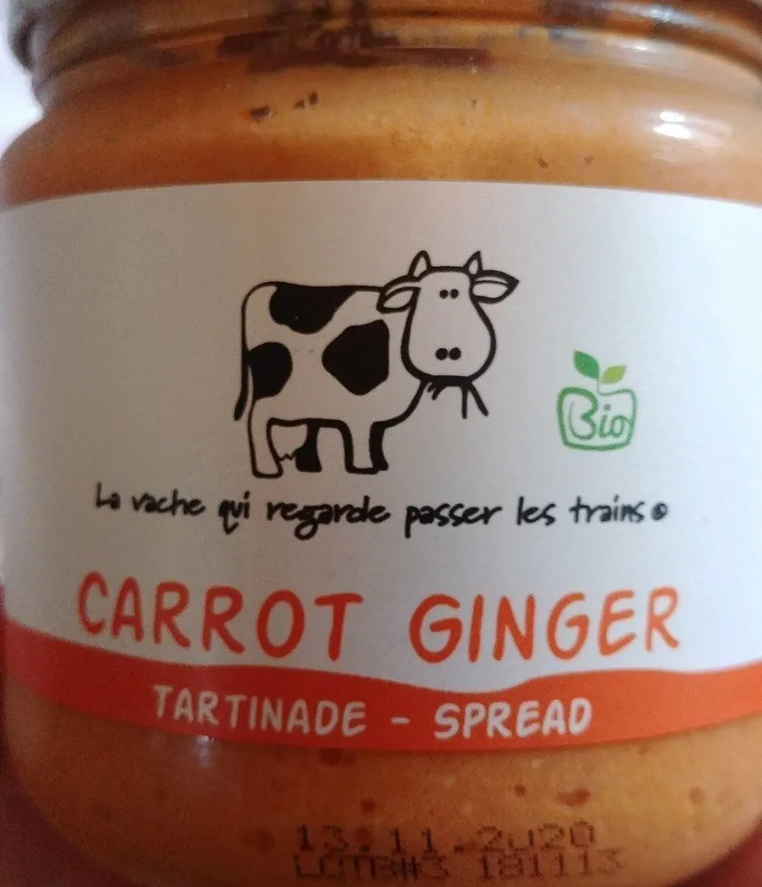 Tartinade Carrot Ginger