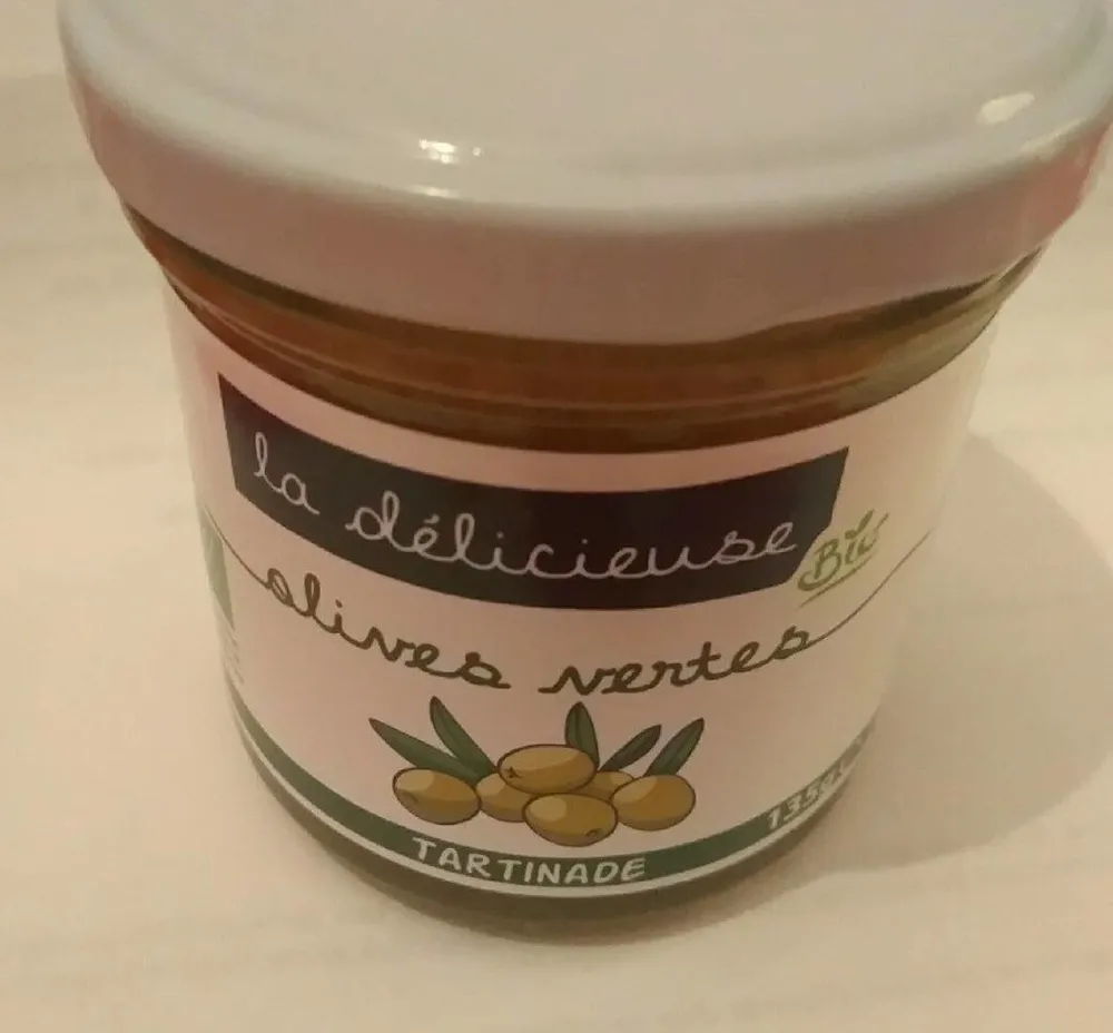 Tartinade olives vertes