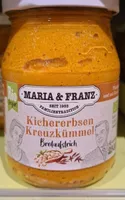 Kichererbsen Kreuzkümmel Brotaufstrich