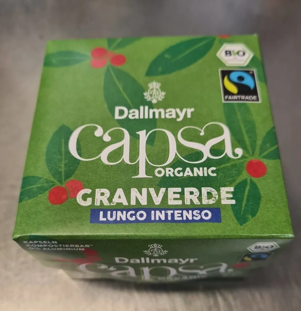 Dallmayer Capsa organic  Lungo Intenso