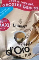 Kaffee Créma d'oro Pads