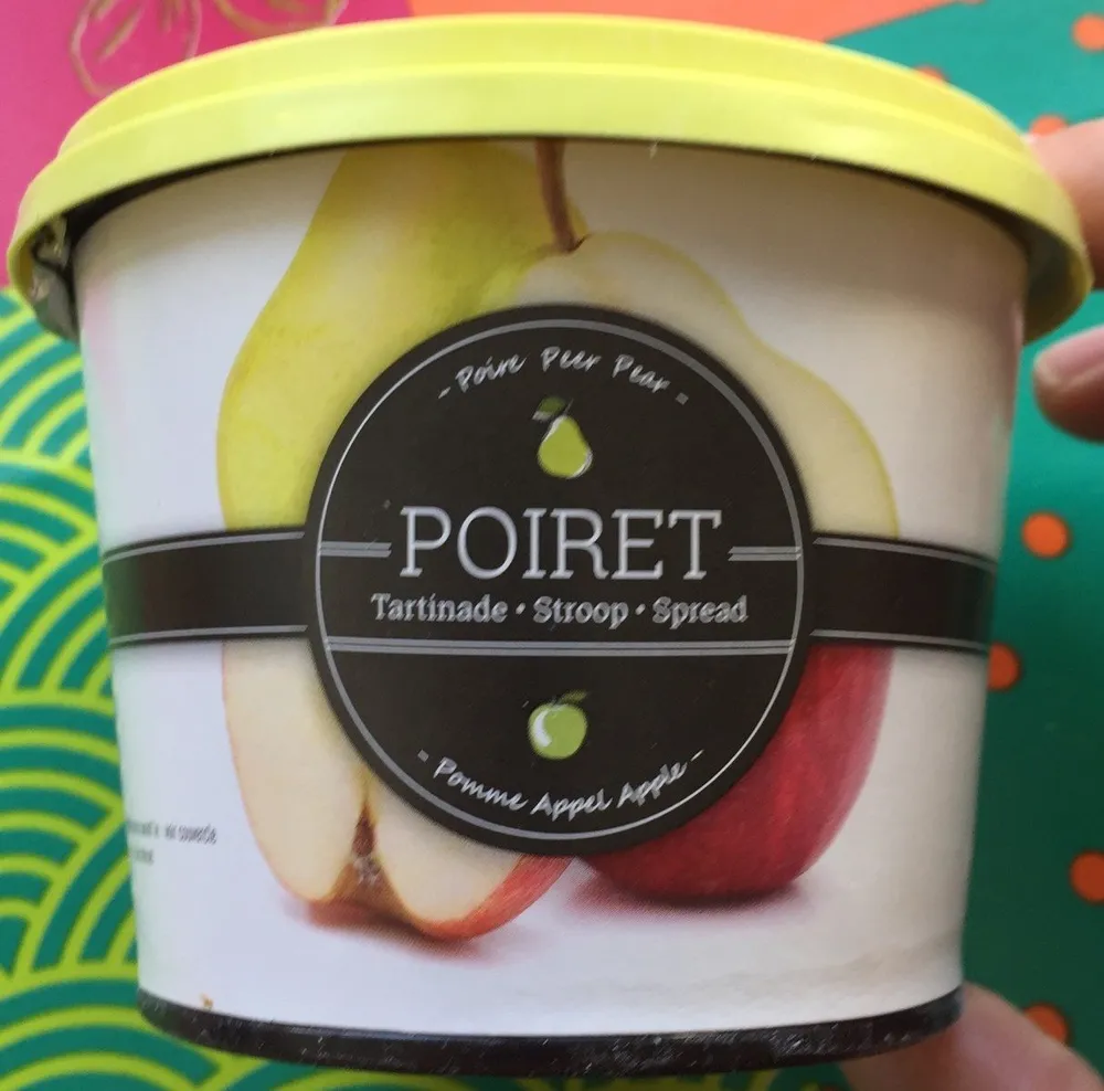 Poiret tartinade poire pomme