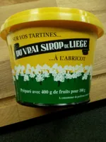 Vrai Sirop de Liège à l'abricot