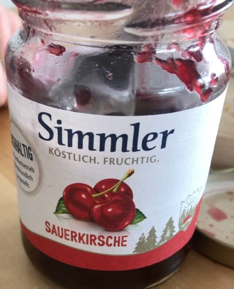 Sauerkirsche Konfiture