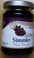 Simmler Feine Frucht schwarze Johannisbeere