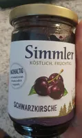 Schwarzkirschkonfitüre