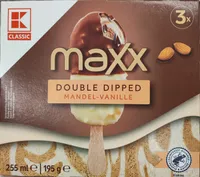 Maxx double dipped Mandel-Vanille