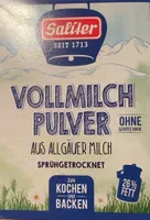 Vollmilch Pulver