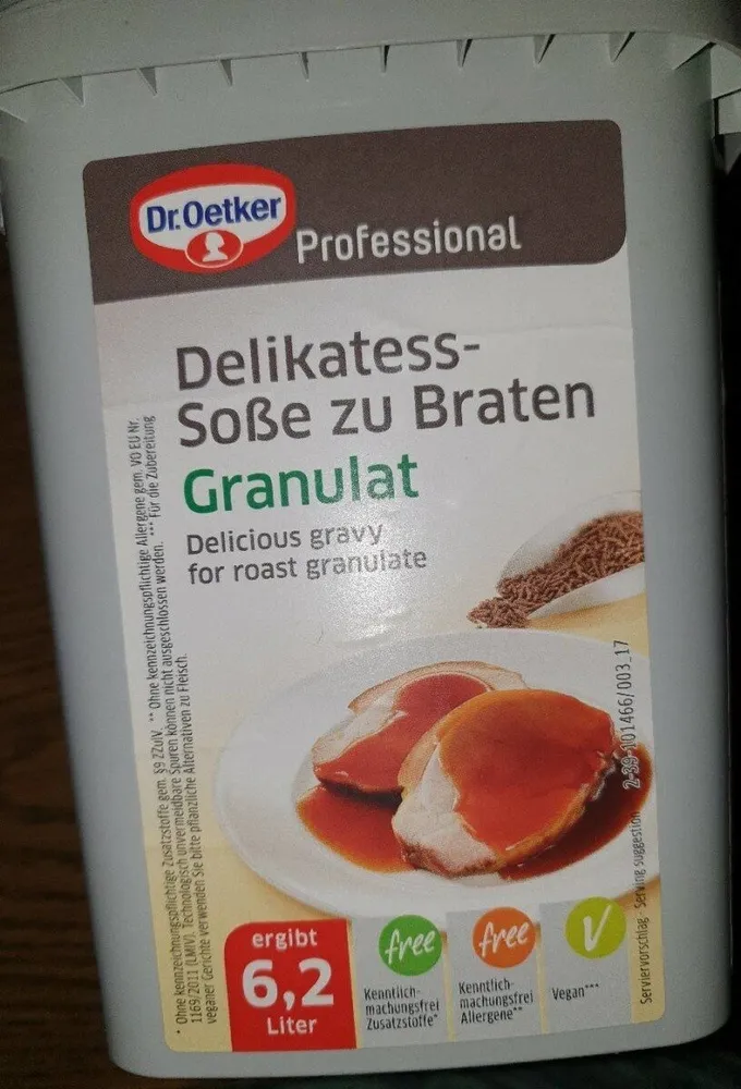 Delikatess Soße zu Braten Granulat